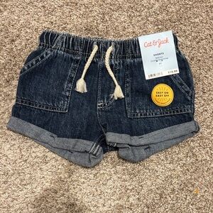 Cat & Jack Dark Denim Shorts 2T